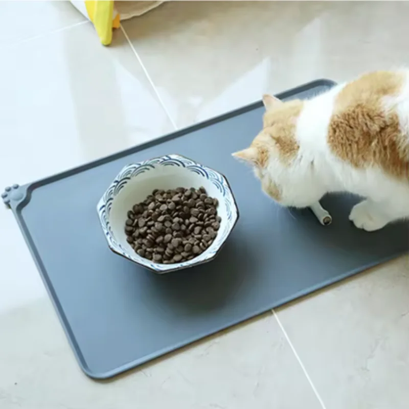 tapete de silicone para refeição de pets