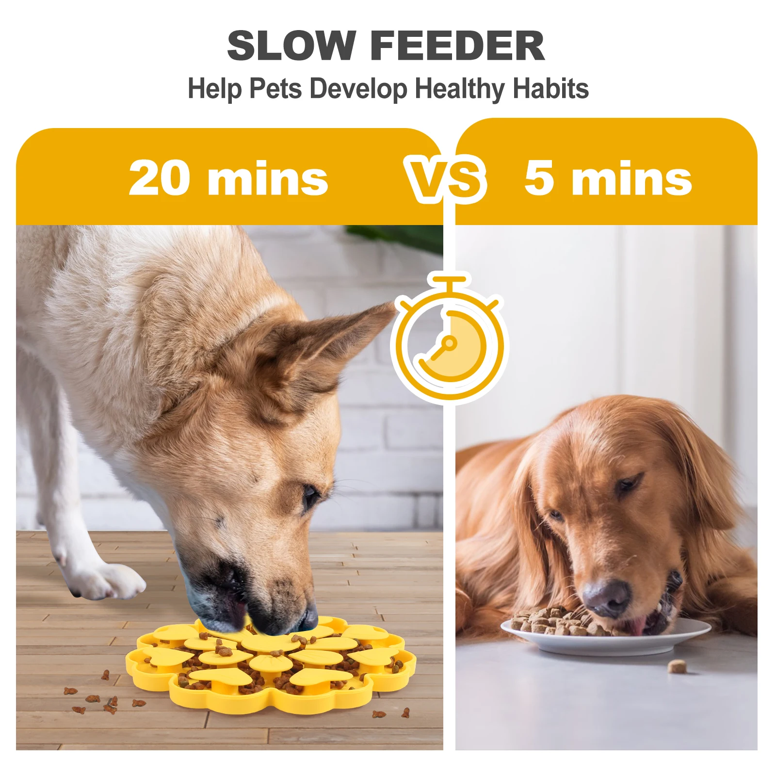 Comedouro Lento de Silicone para Cães e Gatos com Ventosa - Image 6