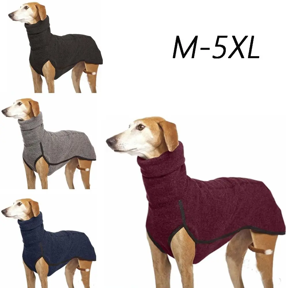Casaco de Inverno para Cães Grandes de Poliéster Gola Alta - Imagem 4