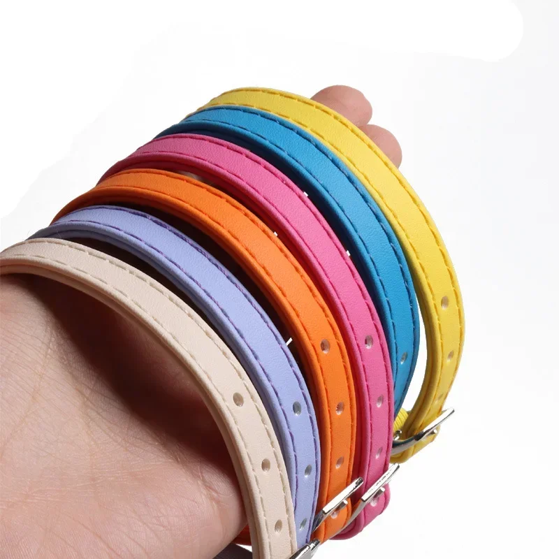 Coleira para Gatos e Cãezinhos de PU Ajustável com Sino - Image 5