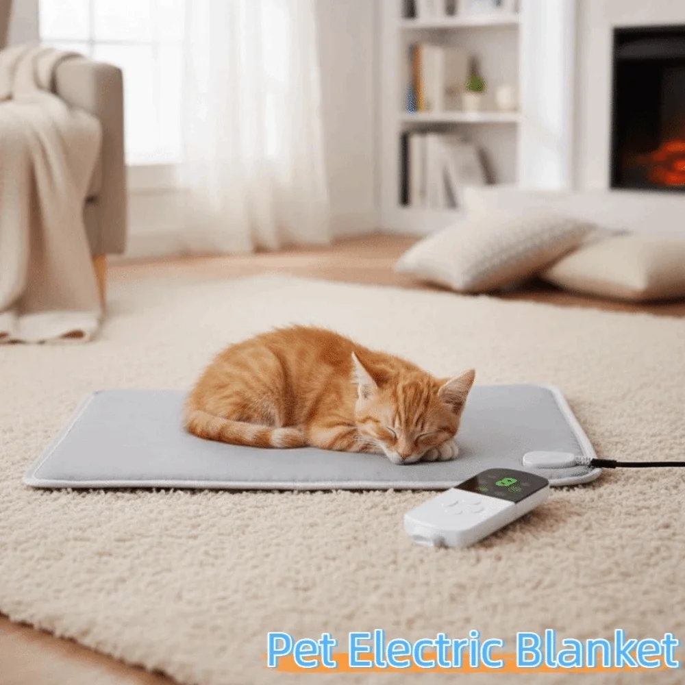 Cobertor Elétrico para Cães e Gatos de Fibra Sintética 30x35 cm - Image 4