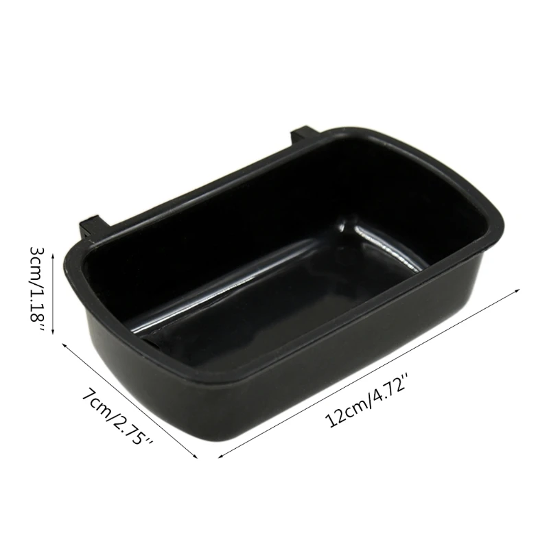 Tigela Removível para Hamster Plástico com Ganchos para Gaiola - Image 5