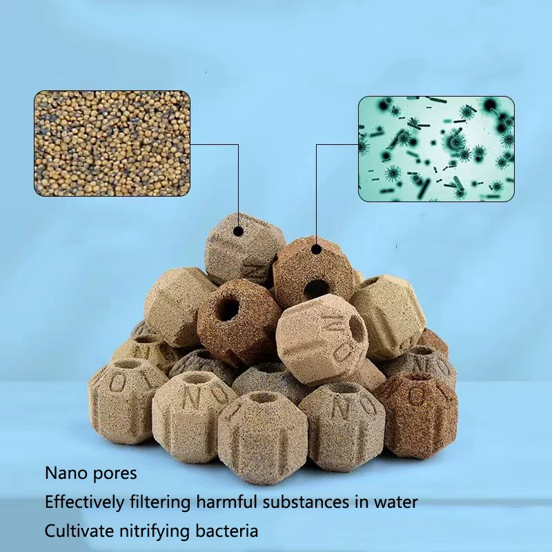Biobolas para Aquário Nano Partículas Ocas PH Neutro 300g - Imagem 3
