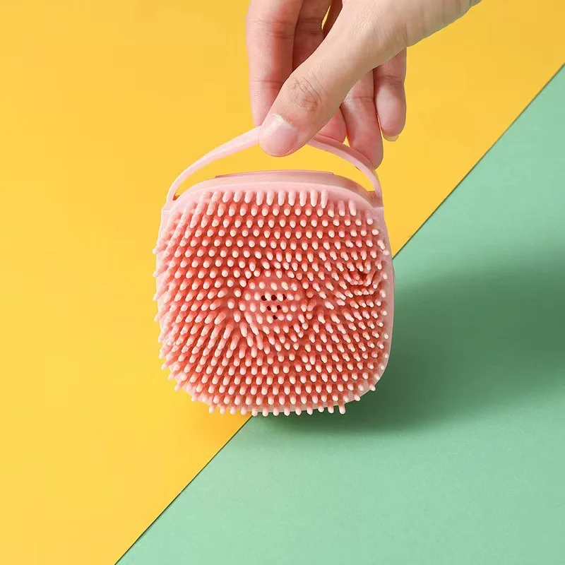 Luva Escova para Banho de Cães e Gatos de Silicone Macio - Imagem 4