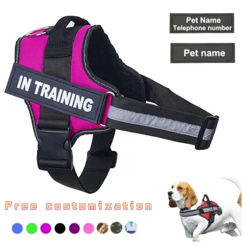 coleira peitoral ajustável para cães