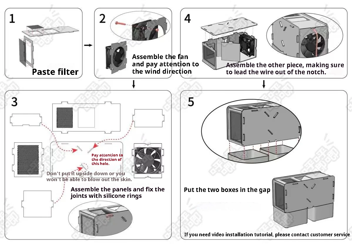 Separador de Sementes para Pássaros Acrílico Lavável Transparente - Imagem 5