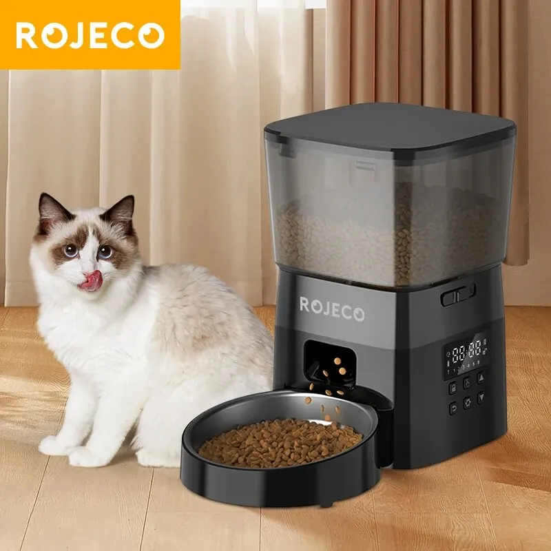 alimentador automático para gatos e cães