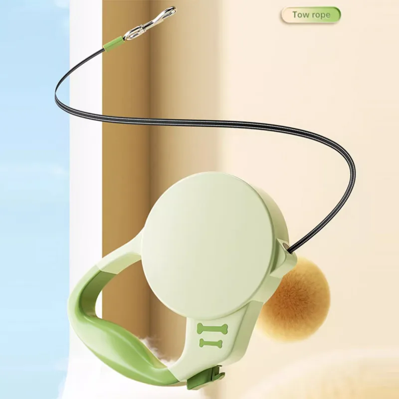 Trela Retrátil Automática para Cães Pequenos e Médios 3m Nylon - Image 4
