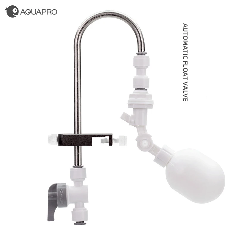 Aquapro Válvula Boia para Aquário com Suporte para Vidro até 15 mm - Imagem 2