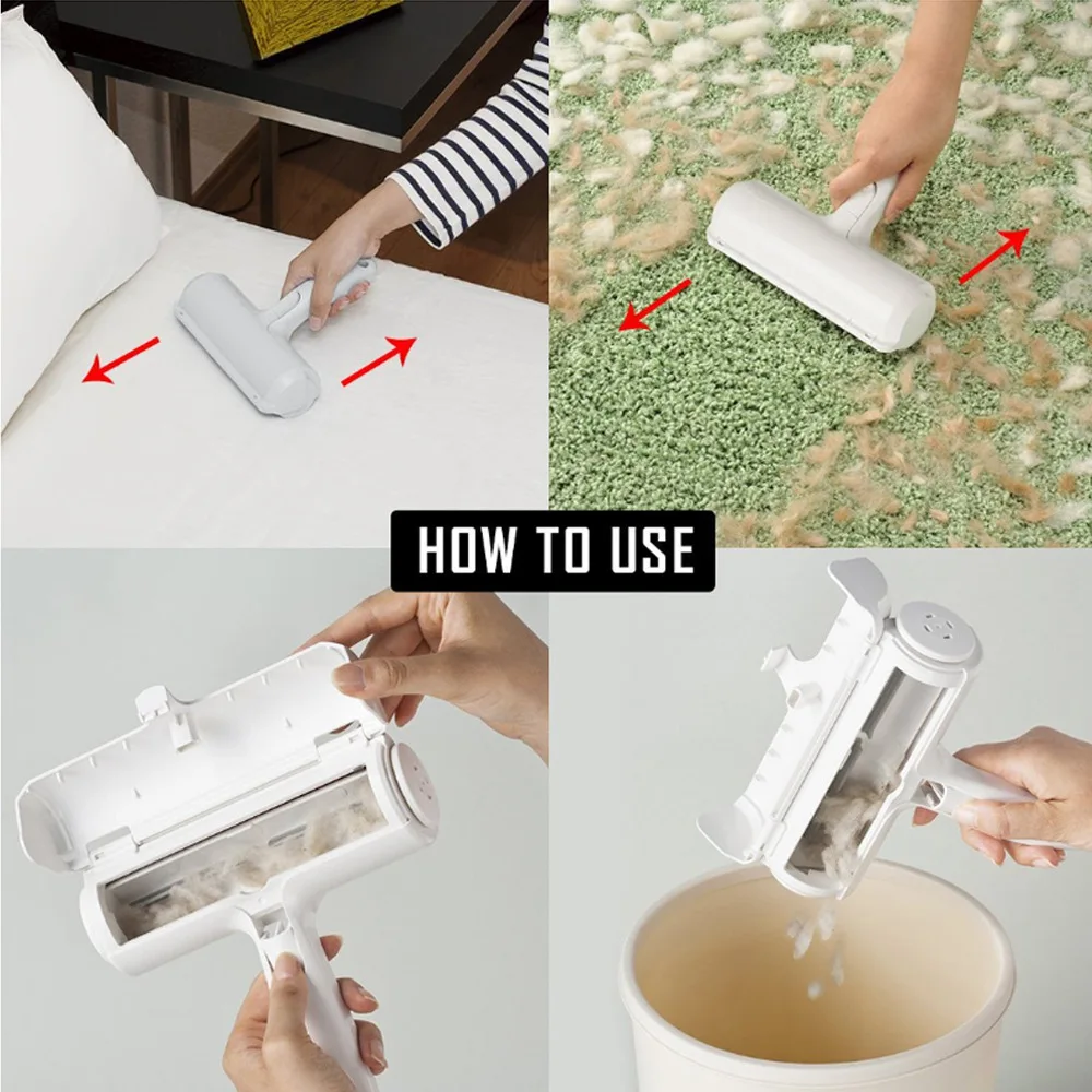 Removedor de Pelos para Sofá e Móveis para Cães e Gatos Reutilizável - Imagem 6