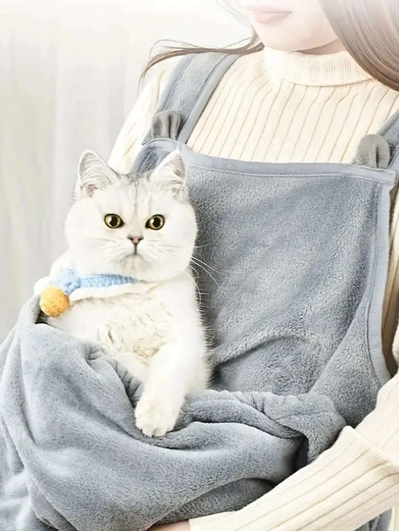 avental para transporte de cães e gatos pequenos