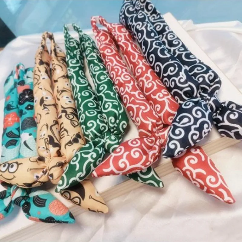 Bandana para Cães e Gatos de Algodão Ajustável para Pescoço - Image 3