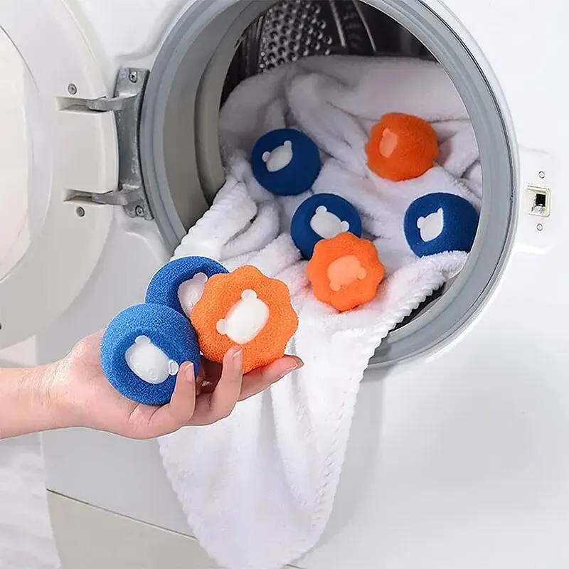 Removedor de Pelos Reutilizável para Máquina de Lavar Roupa 6 cm - Imagem 2