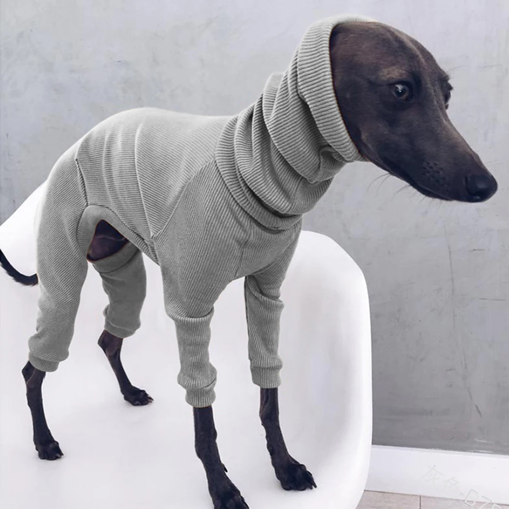 Suéter para Cães Grandes de Algodão com Gola Alta e Quatro Pernas - Imagem 5