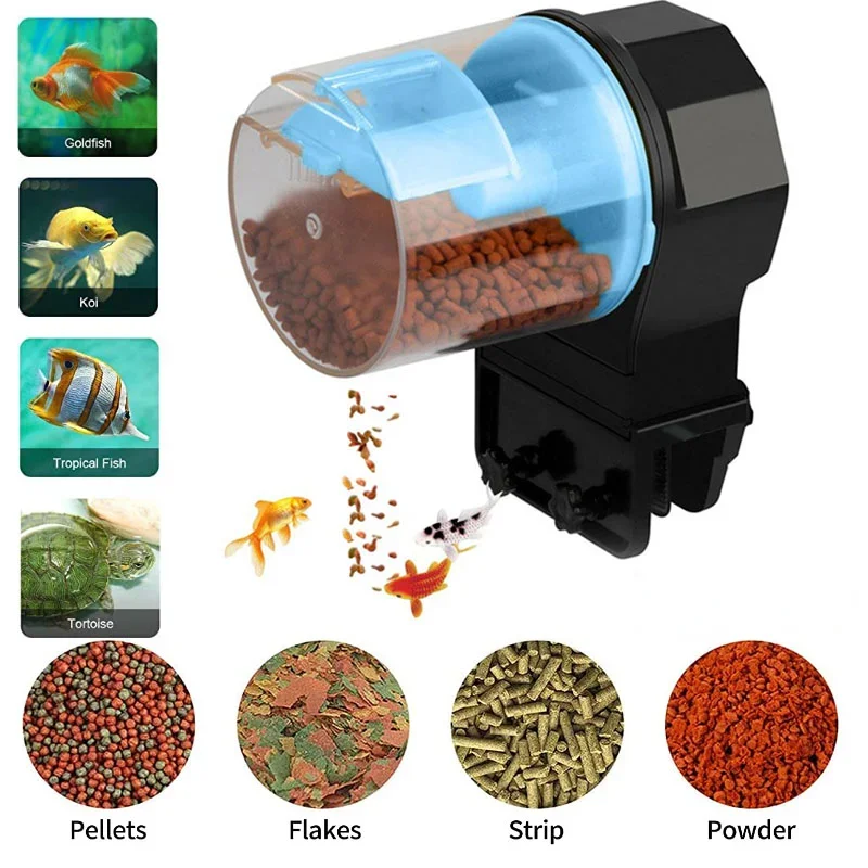 alimentador automático para aquário com temporizador