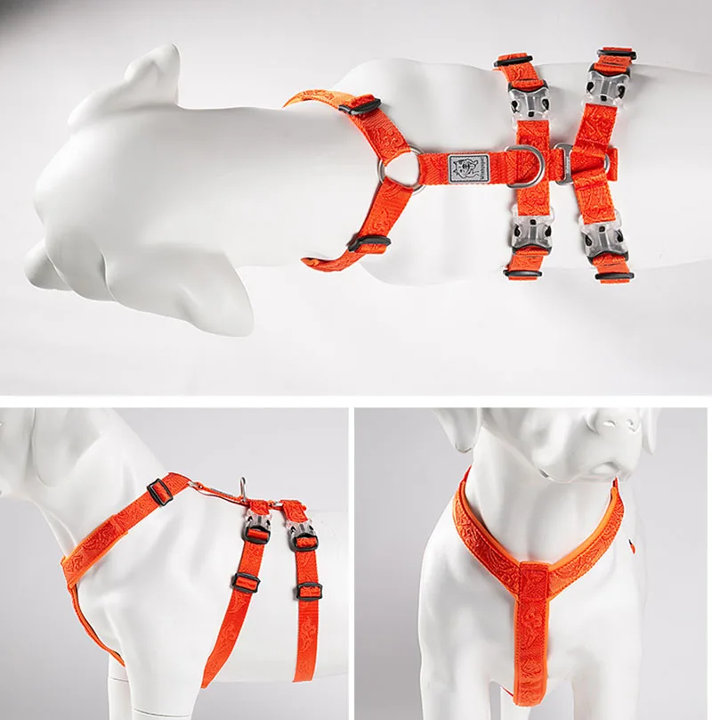 Winhyepet Colete para Cães Ajustável com Fivela Duraflex - Imagem 4