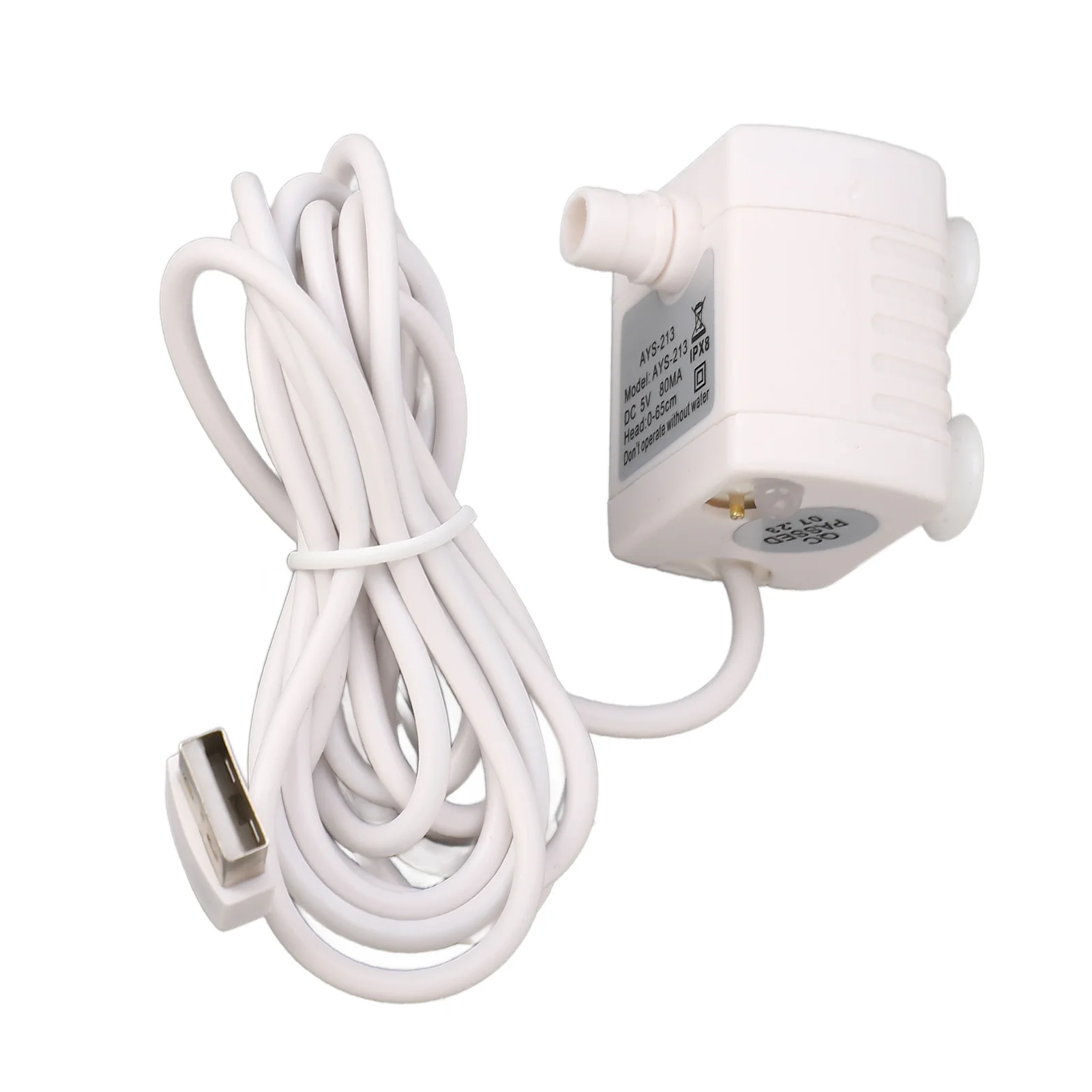 Bomba USB para Fonte de Água Pet 5V Ajustável com Ventosas - Imagem 6