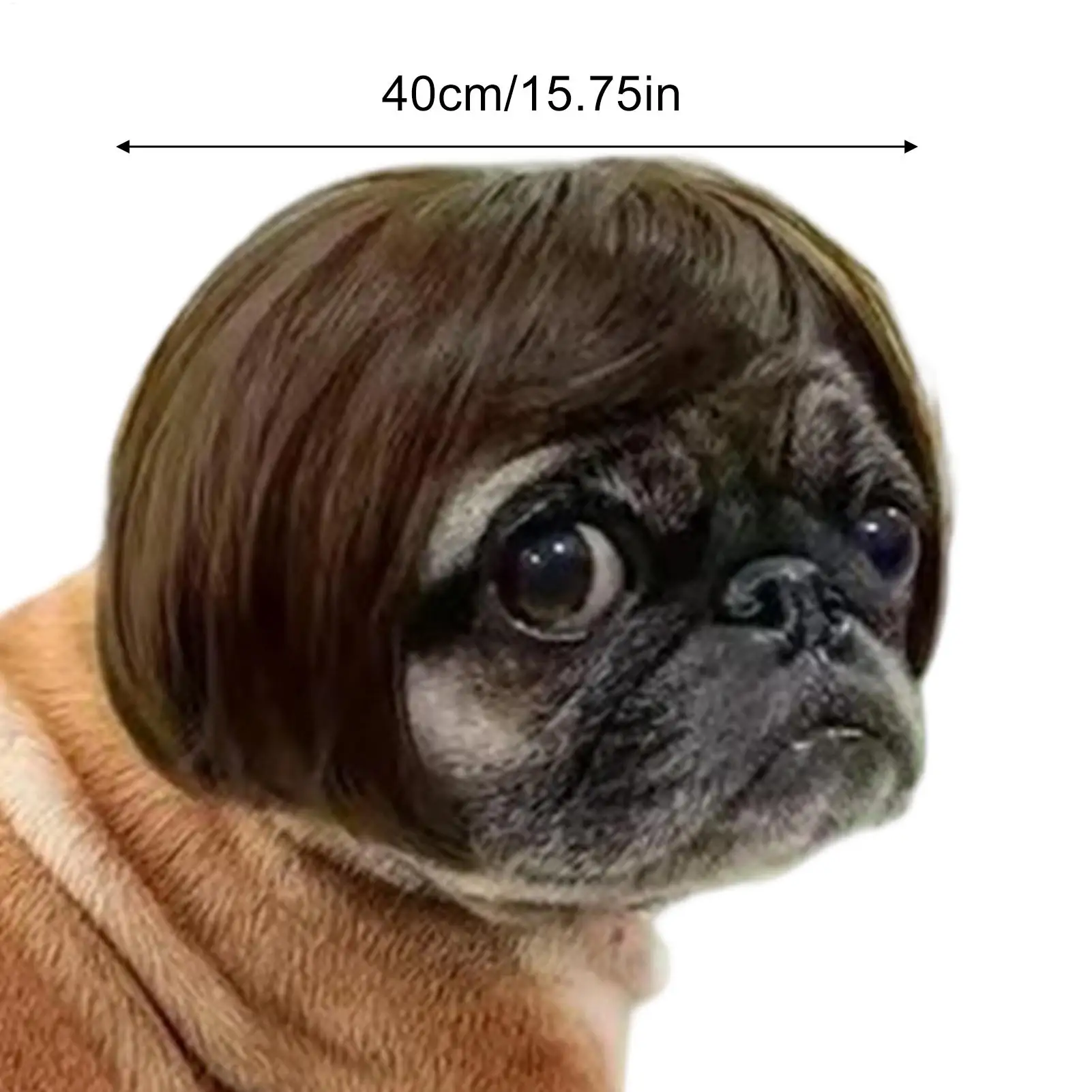 Peruca para Cães e Gatos Estilo Bob com Ajuste Flexível - Image 4