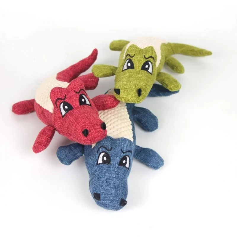 Brinquedo para Cães de Pelúcia com Som em Linho e Algodão - Imagem 5