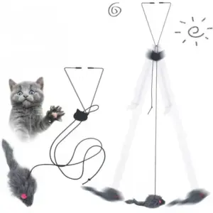 brinquedo interativo para gatos de pendurar