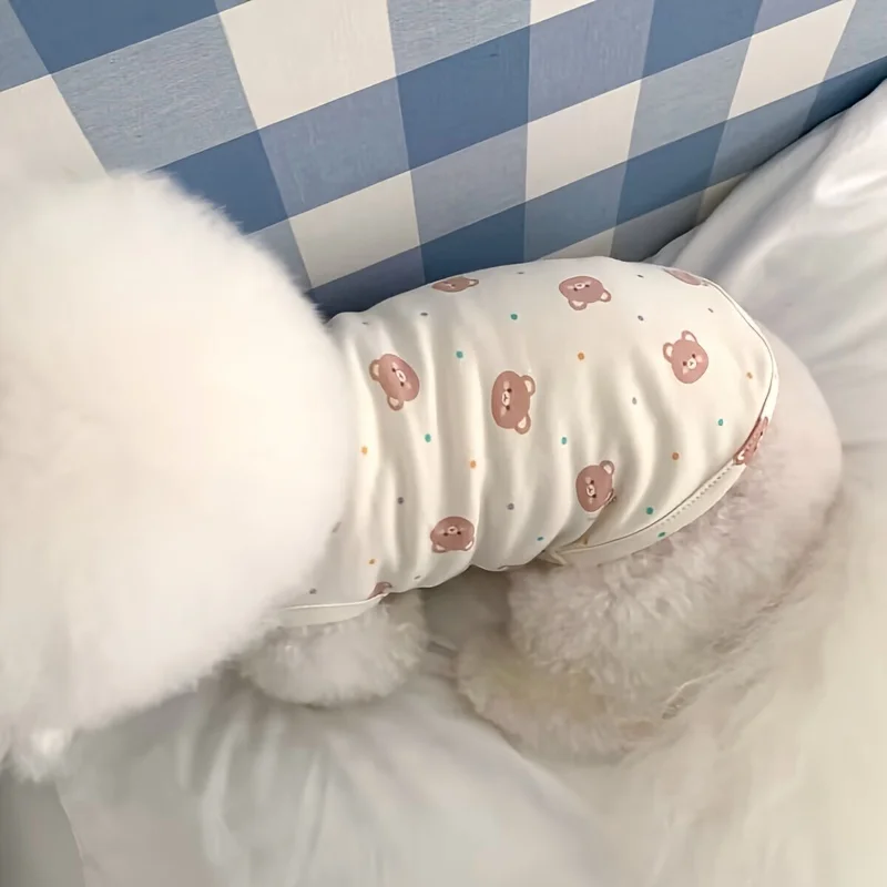 Colete para Cães e Gatos com Estampa de Desenho Animado Leve - Image 3
