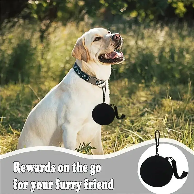 Bolsa de Silicone para Petiscos para Cães e Gatos Portátil - Imagem 4