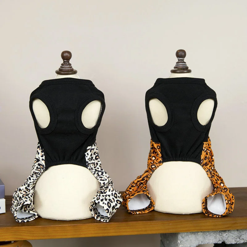 Macacão para Cães de Poliéster com Estampa de Leopardo para Cães de 2 a 3 kg - Image 2