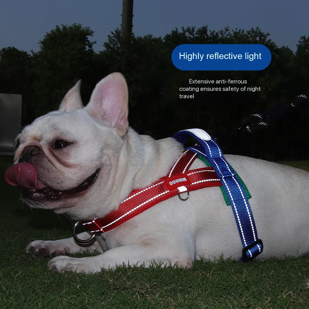 Colete Peitoral Acolchoado para Cães Pequenos e Médios com Faixas Refletivas - Imagem 5