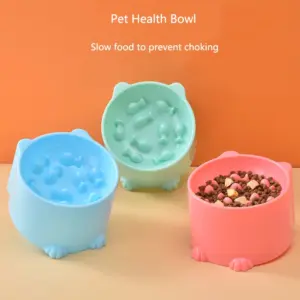 tigela elevada antiasfixia para gatos