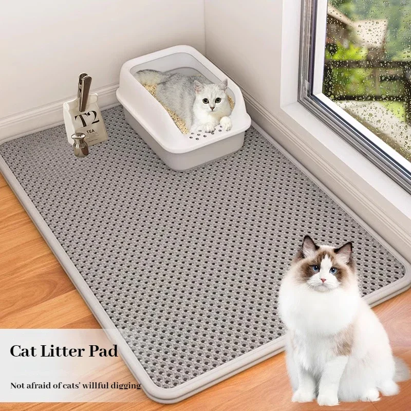 tapete de areia para gatos camada dupla