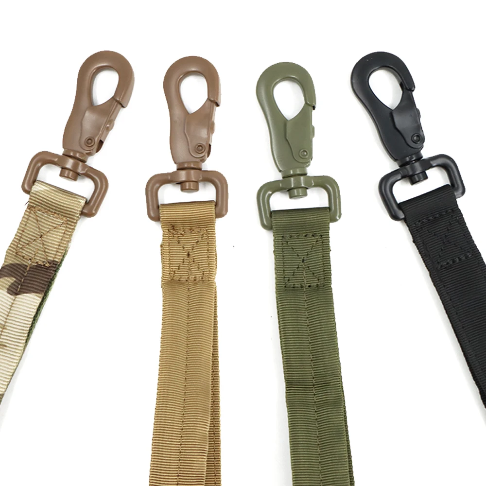 Trela Elástica Tática para Cães de Nylon com 2 Alças de Controle - Imagem 2
