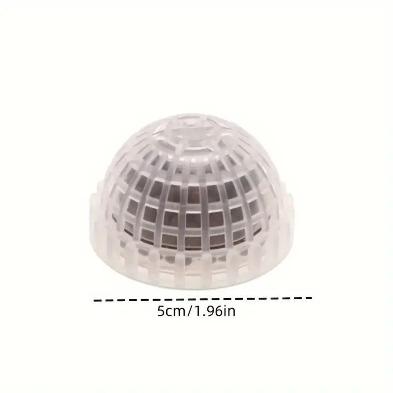 Filtro de Bola de Musgo para Aquário de Plástico Transparente com Estrutura Rosqueada - Imagem 6