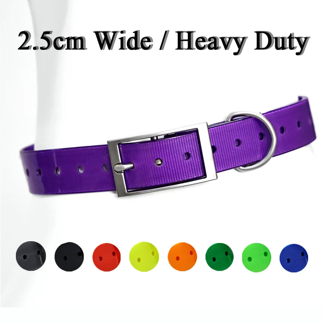 coleira tpu para cães grandes ajustável