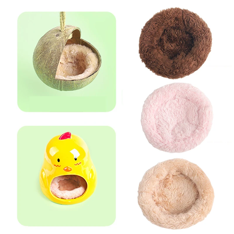 ninho para hamster de veludo ártico