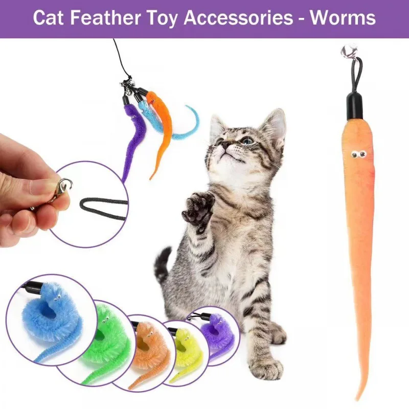 Conjunto de Brinquedos para Gatos 11 Peças com Varinha Retrátil - Image 2
