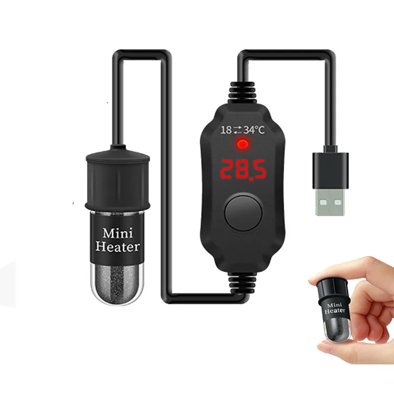aquecedor para aquário mini usb