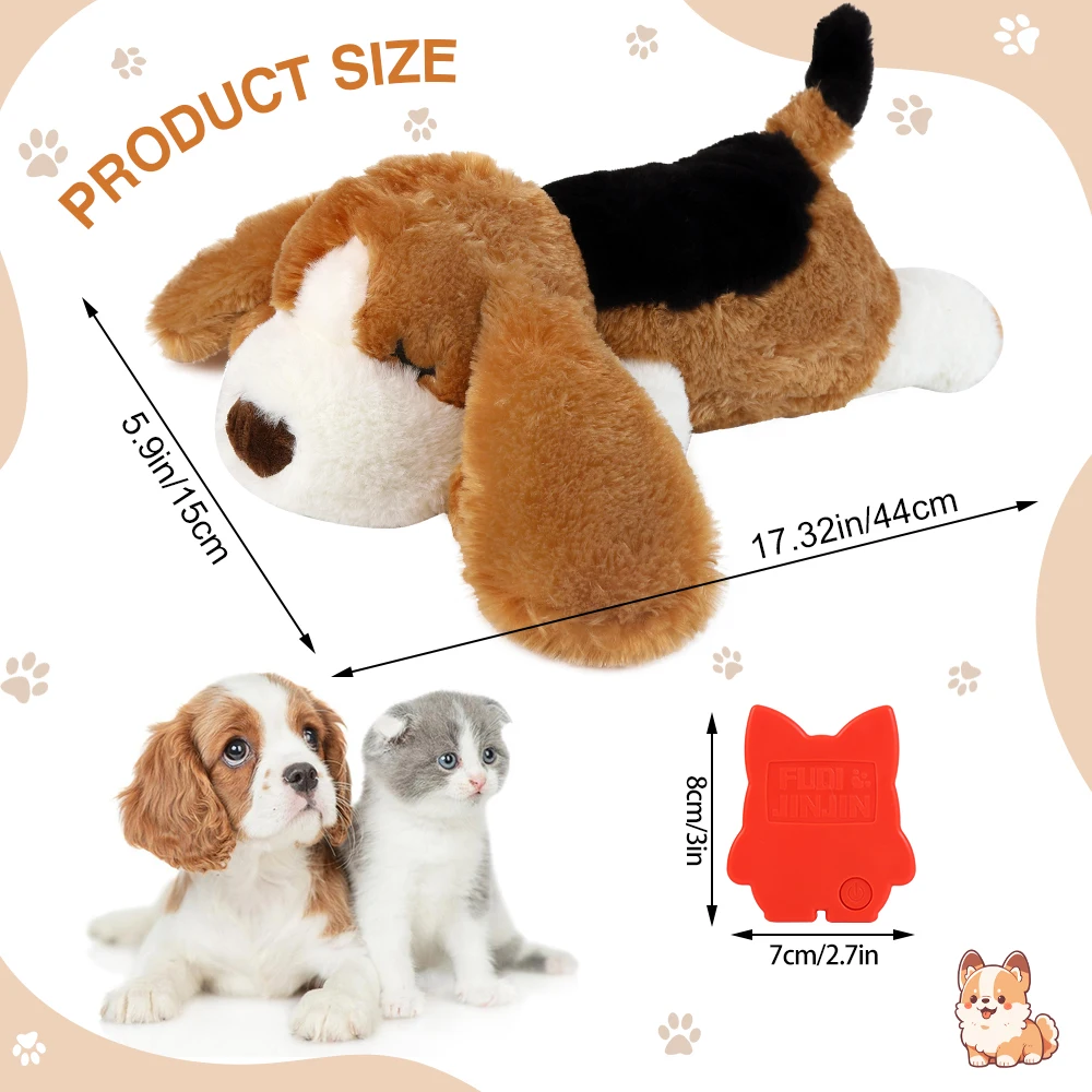 Brinquedo de Batimento Cardíaco para Cães com Vibração e Som - Imagem 4