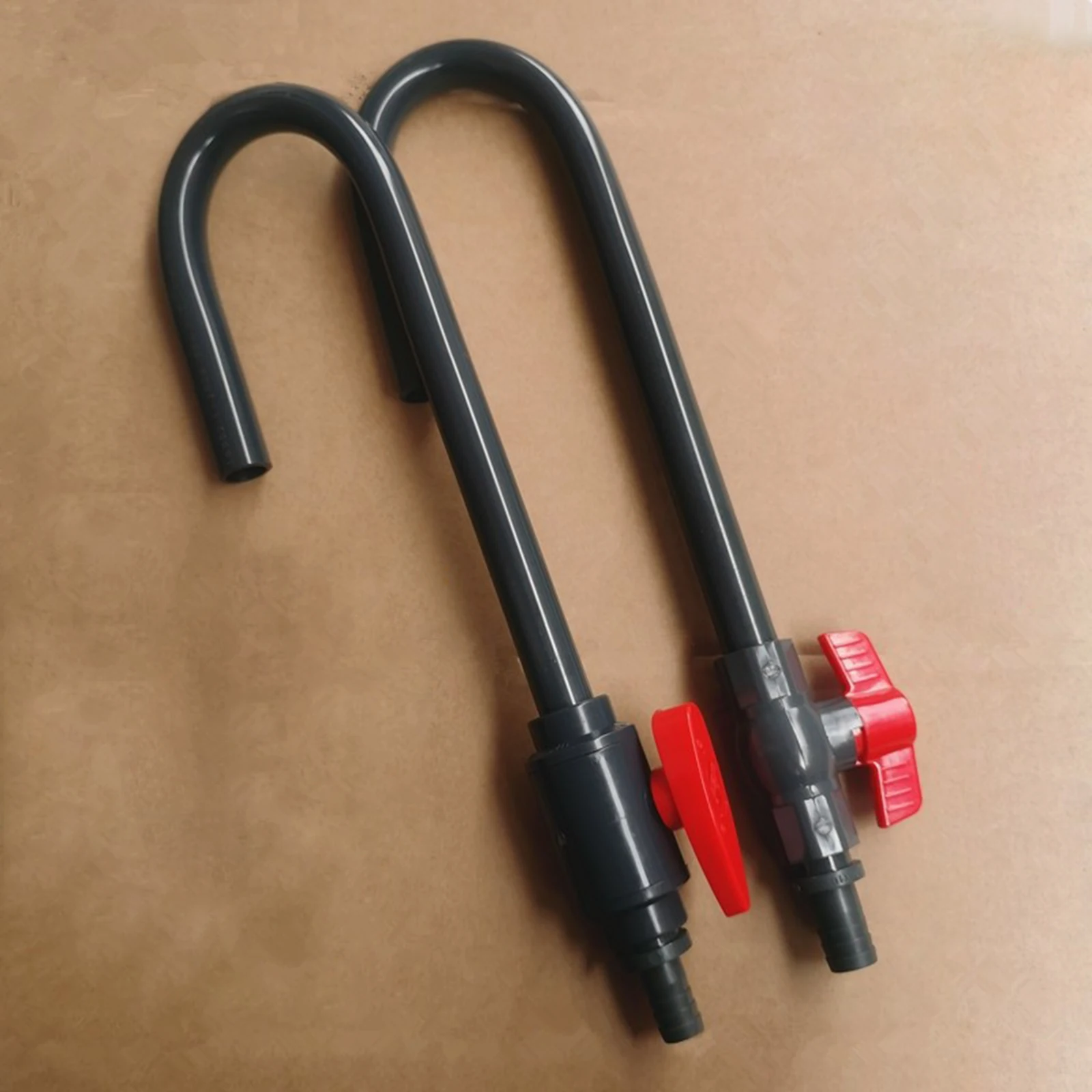 Tubo de Entrada e Saída para Aquário PVC com Válvula de Controle - Imagem 5