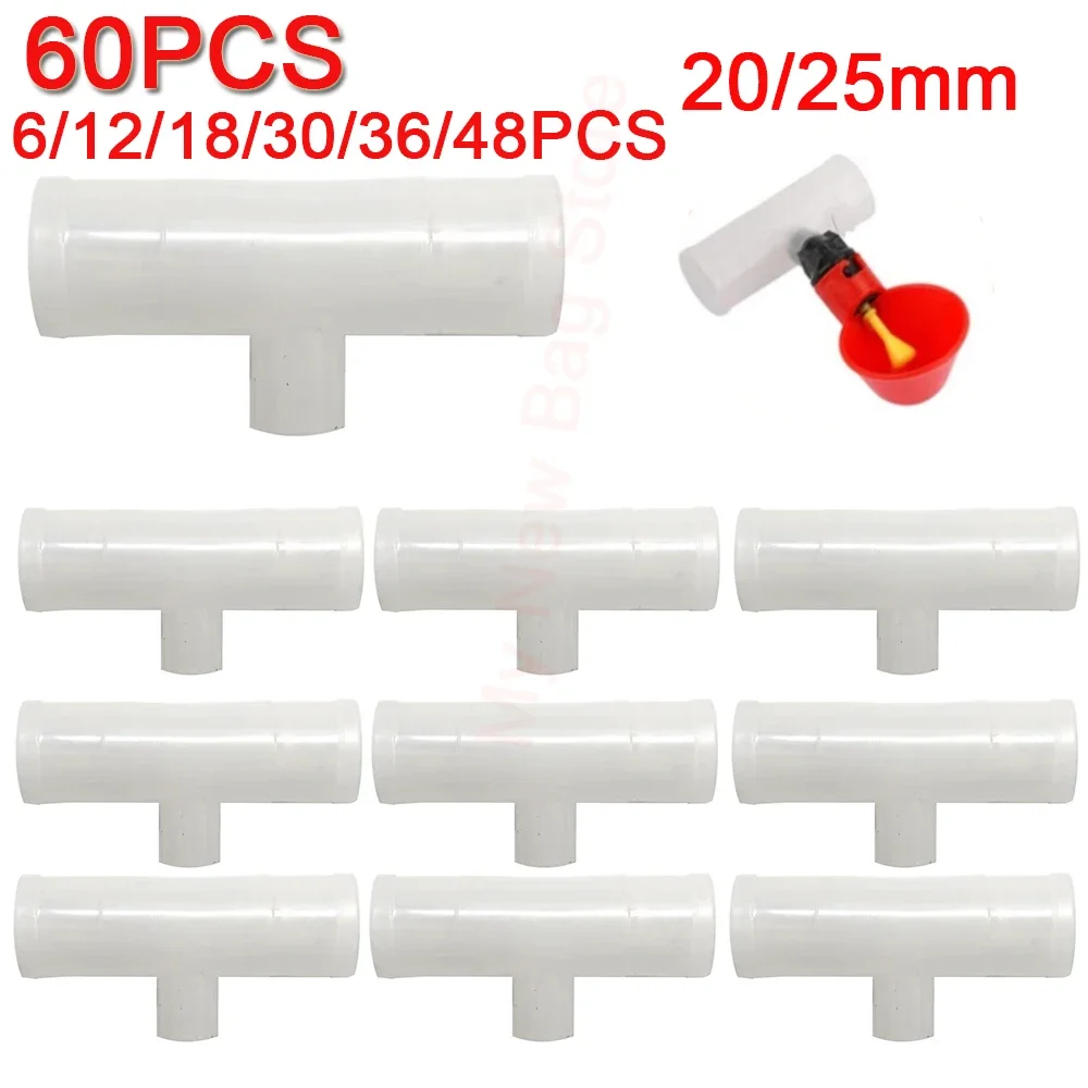 Conector T PVC para Bebedouro de Aves 20mm para Instalação Fácil - Imagem 6