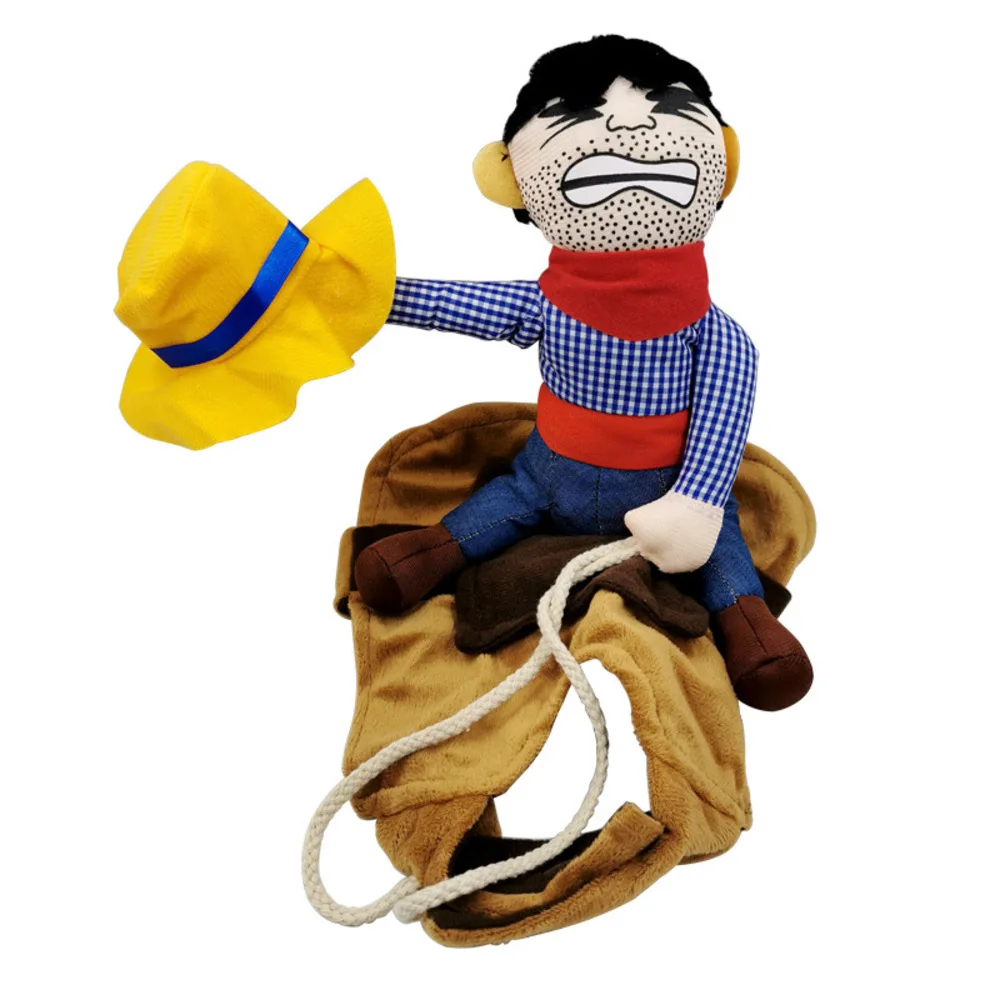 Fantasia de Cowboy para Cães e Gatos de Pequeno Porte para Festa - Imagem 4