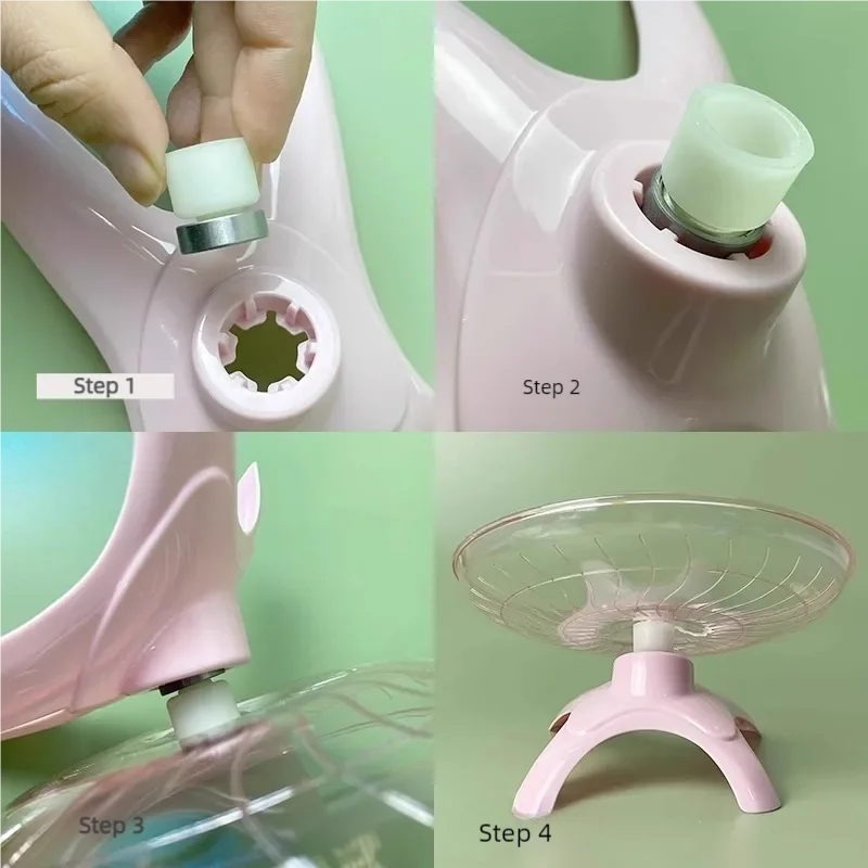 Roda de Exercício para Hamster, Rato e Ouriço Silenciosa - Imagem 5