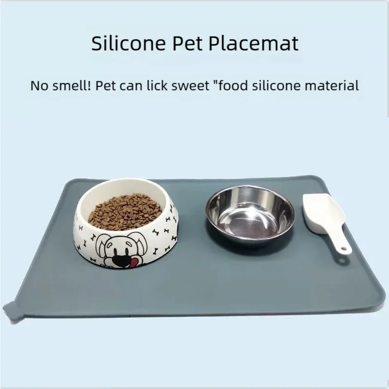 Tapete de Silicone para Comedouro de Cães e Gatos Antiderrapante - Image 2