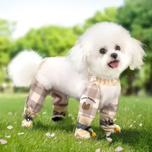 calça para cães com faixas refletivas