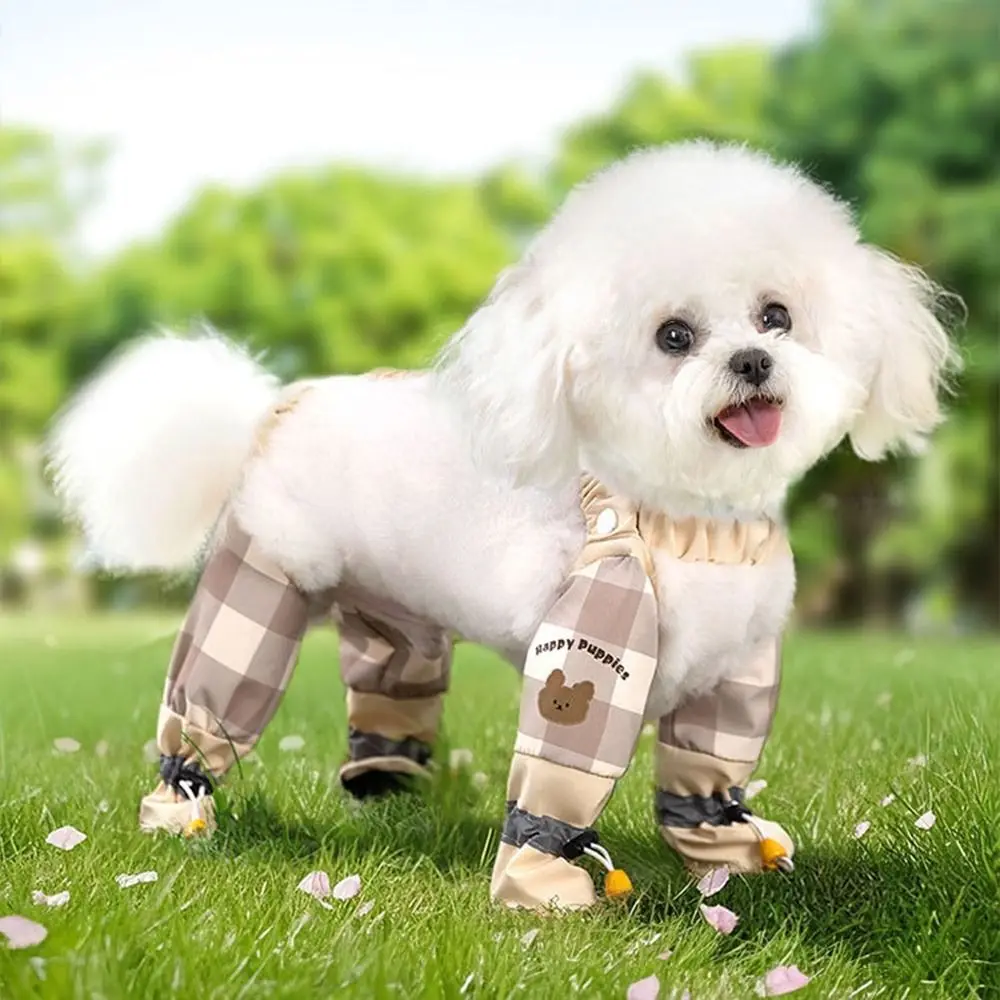 calça para cães com faixas refletivas