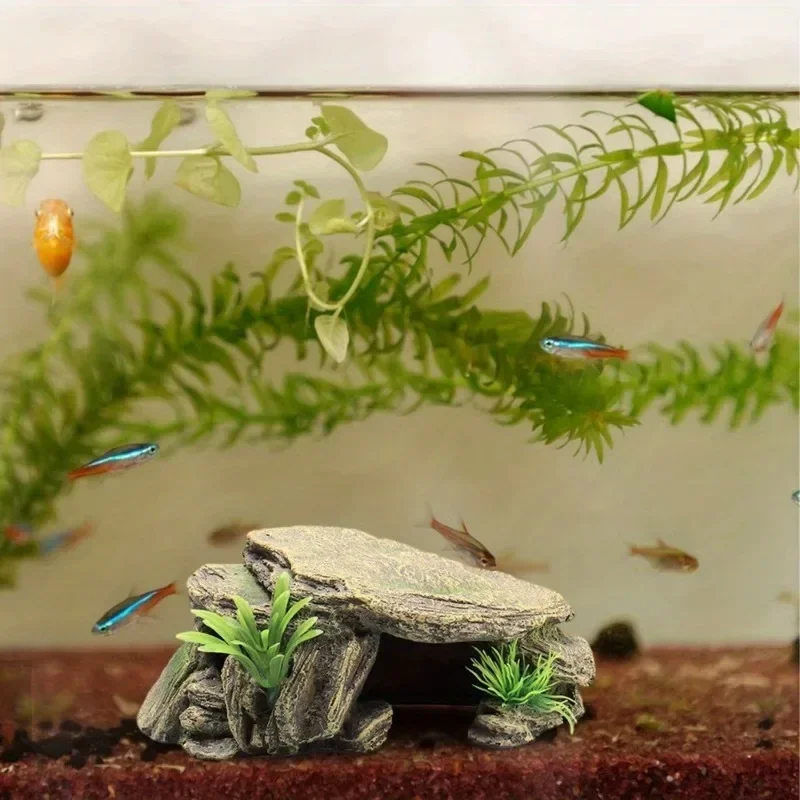 Plataforma Decorativa para Aquário de Tartarugas e Répteis 16 cm - Imagem 6