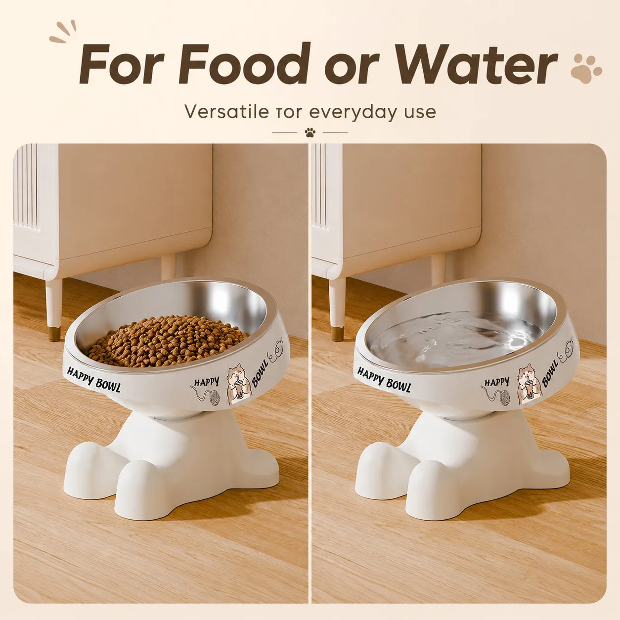 Tigela Elevada para Cães e Gatos Antiderrapante - Imagem 3