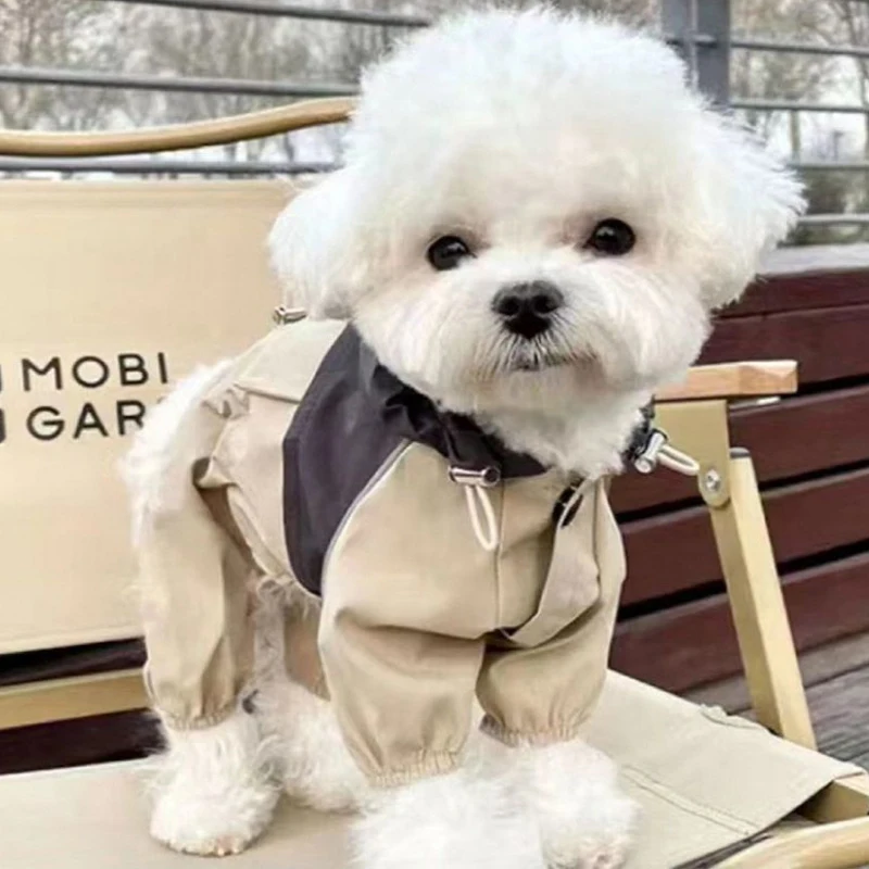 Capa de Chuva para Cães Pequenos e Médios Impermeável - Imagem 4