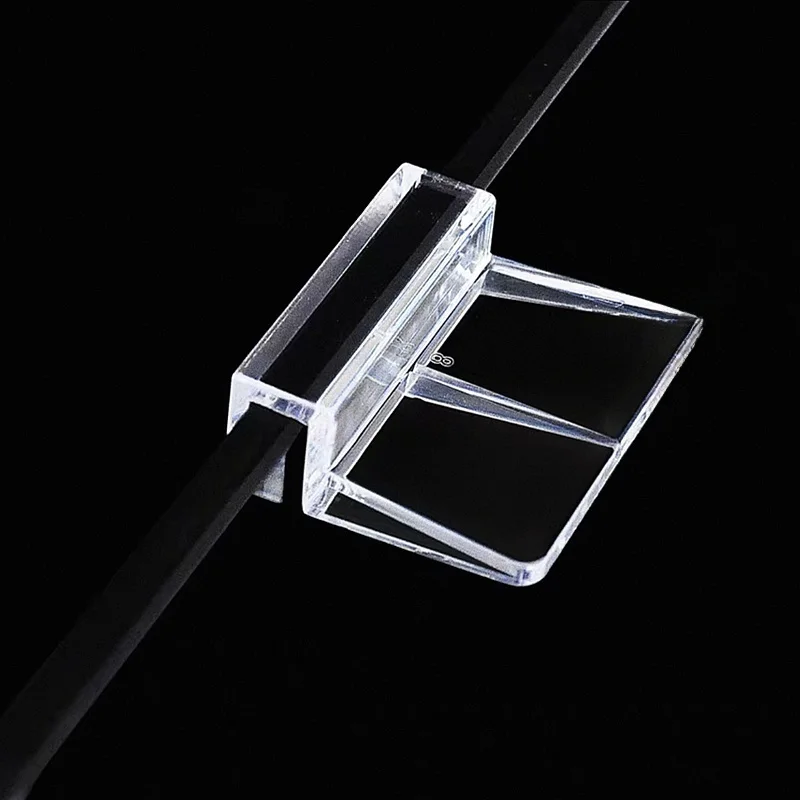 Clipe Acrílico Transparente para Aquário 5mm a 19mm com Fixação para Equipamentos - Imagem 6