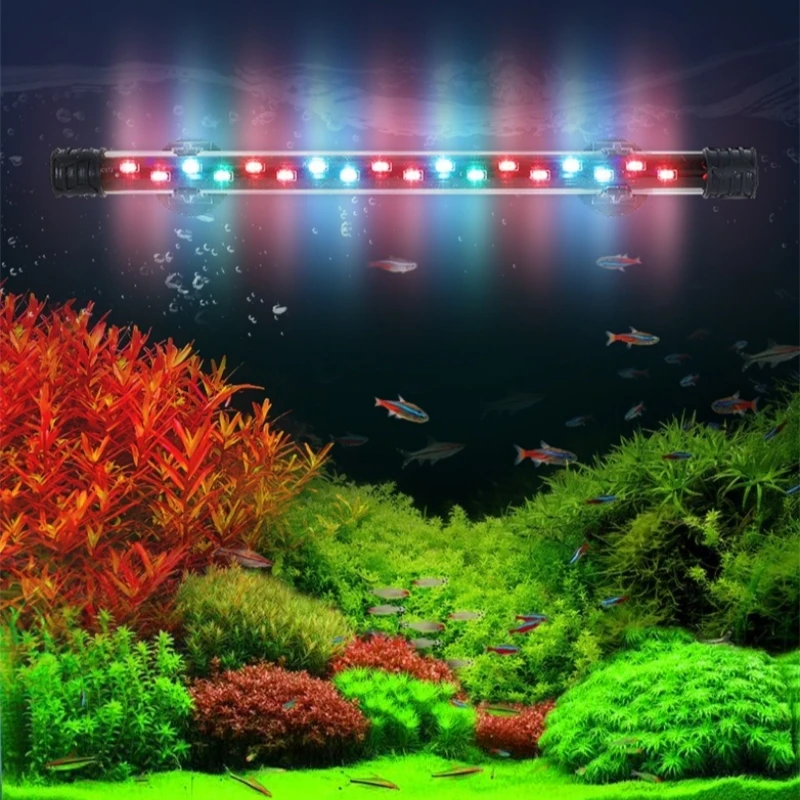 Lâmpada LED para Aquário 18-58 cm Subaquática à Prova d'Água - Imagem 3