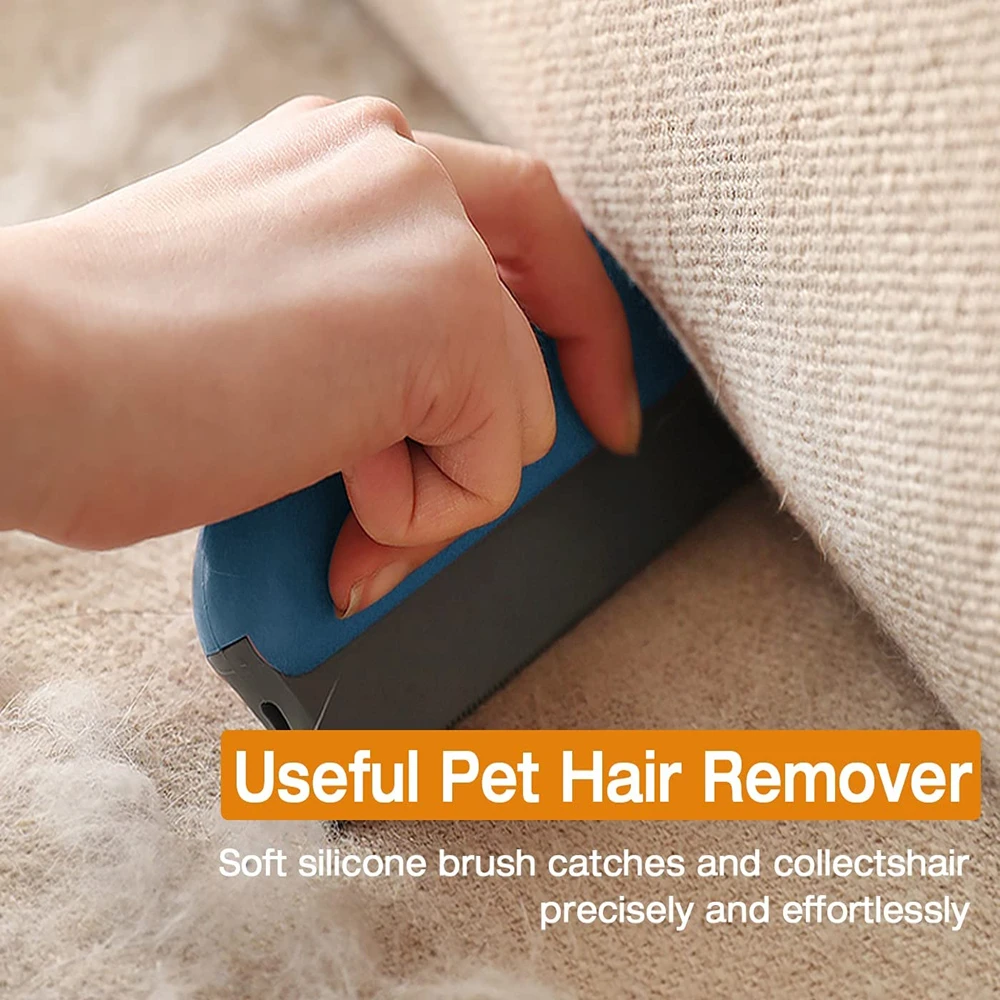 Escova Removedora de Pelos de Animais Dupla Face de Silicone - Image 2